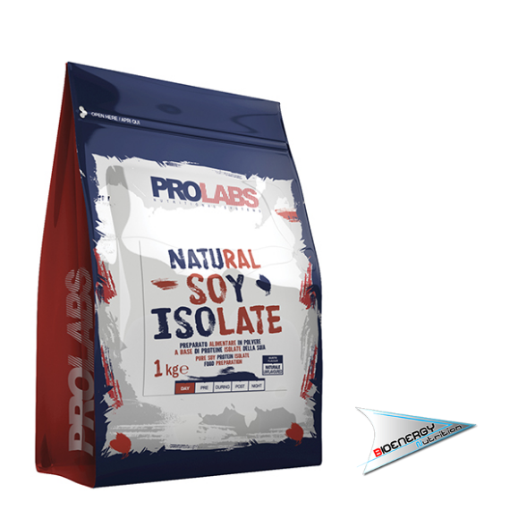 Prolabs-NATURAL SOY ISOLATE  (Gusto: Neutro - Conf. busta 1 kg)      